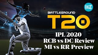 RCB vs DC Review and MI vs RR Preview on Battleground T20