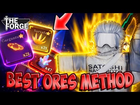 How To Farm RARE Ores The Correct Way In The Forge UPDATED METHOD!