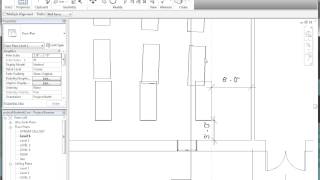 Revit, Aligning and Locking Inserted Components and Dimensions