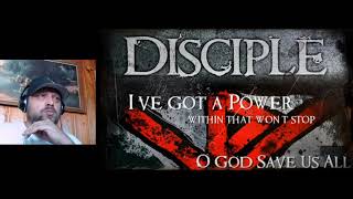 DISCIPLE - &quot;R.I.P.&quot; REACTION | Christian Rock/Metal