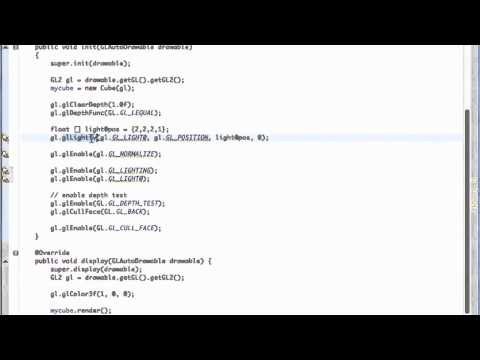 #24 Java und OpenGL Tutorial - Lichter