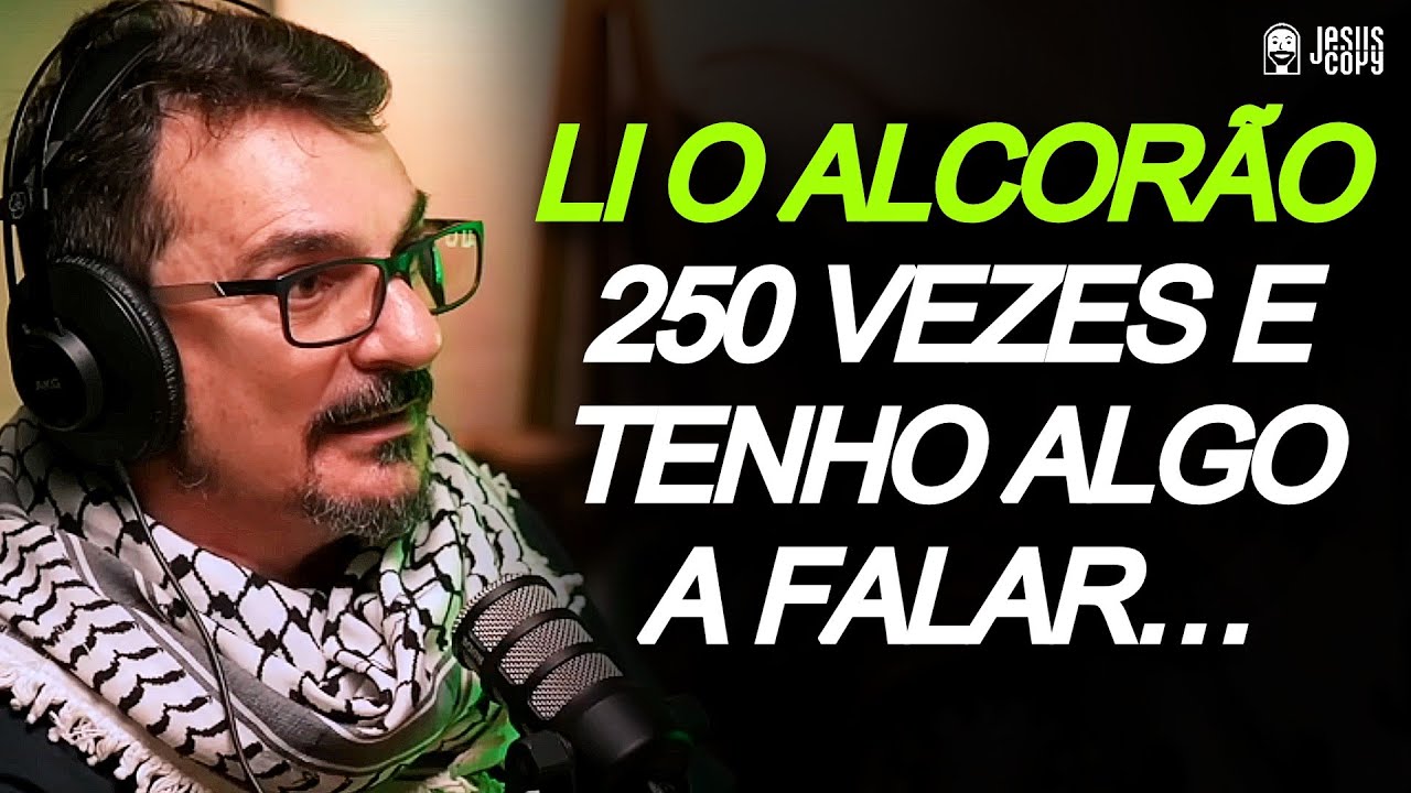 TEM MUÇULMANO QUE DECORA O ALCORÃO TODO - Abdullah | Podcast Jesuscopy