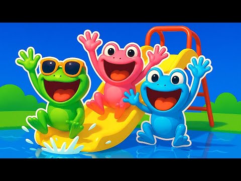 10 Broscuțe – Oac Oac! 🐸🎶Învățăm să numărăm până la 10! Cântec SUPER vesel pentru copii de grădiniță