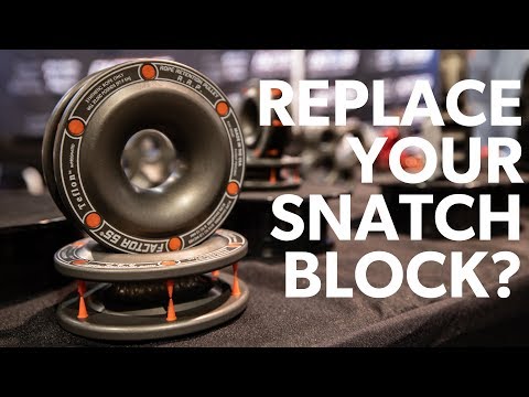 Factor 55 Rope Retention Pulley - a better snatch block?