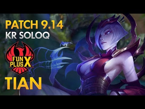 FunPlus Tian - Elise Jungle - KDA 14/2/9