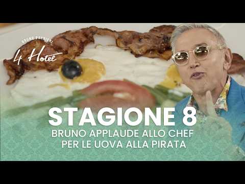 Bruno Barbieri orders the PIRATE EGGS 🏴‍☠️ | 4 Hotel - Season 8