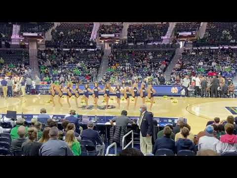 Notre Dame Pom Squad 2021/2022- Notre Dame vs. CSUN