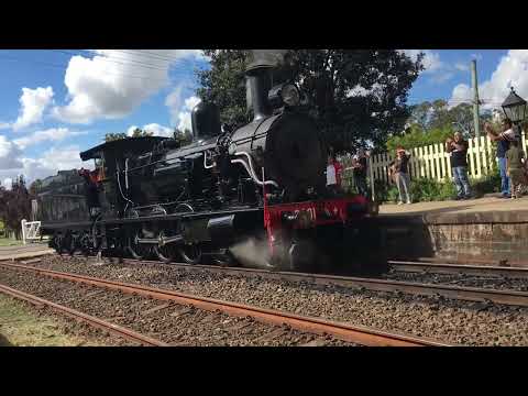 3001 at Thirlmere station