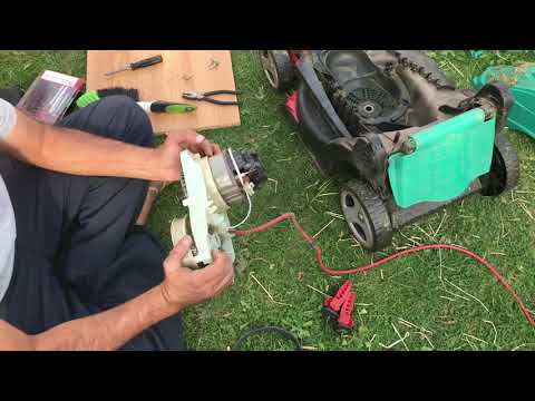 Bosch Rotak 34-13 belt change