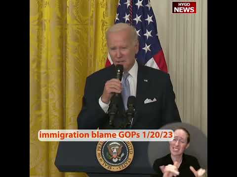 Biden: I visited border this month, first time as President. GOPs to try to score political points