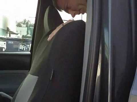 Truck Seat Cover Installation: Front Seats - Back Rests