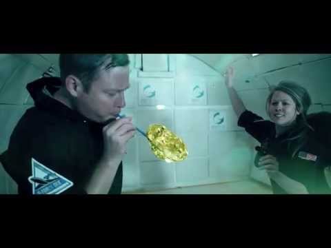 Oscar winning Gravity VFX team film Robinsons #GETSQUASHD in Zero Gravity