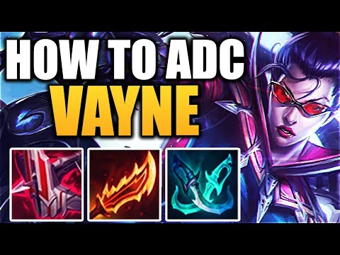 How to play Vayne in Low Elo - Vayne ADC Gameplay | Iron to Diamond #26