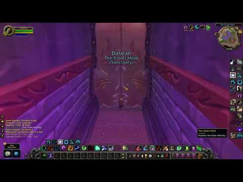 Where to find Violet Hold dungeon - WoW WOTLK Classic