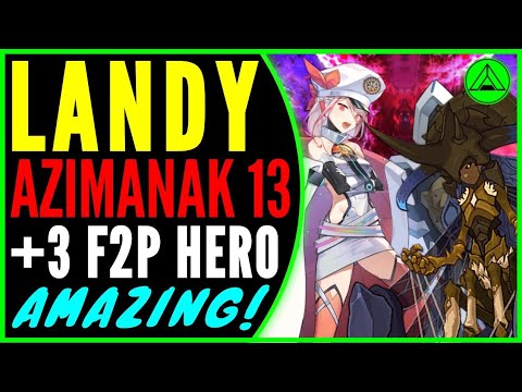 Landy vs Azimanak 13 (Amazing +3 F2P Team!) 🔥 Epic Seven A13