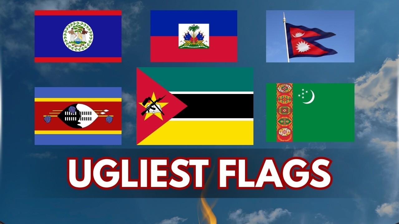 The Ugliest Flags in the World (Design Experts Agree)