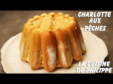 charlotte aux pêches maison