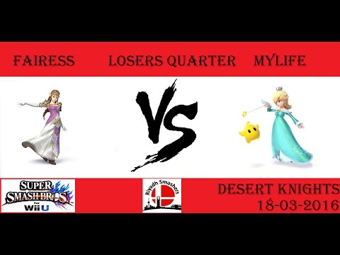 Mylife (Rosalina) Vs Fairess(Zelda) - Losers Quarters