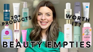 Beauty Empties 2025 | Honest Reviews of Popular Skincare, Makeup, Haircare and Body Care
