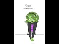 raven and beast boy genderbend💖💜 the teen titans go #funnyanimation animatic 2d ttg ravexbeastboy 💕💕