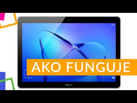 Prvé zapnutie - Tablet Huawei MediaPad T3 10