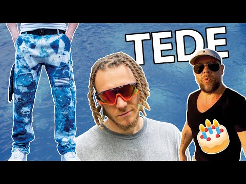 Zrobiłem spodnie dla  TEDE - 44 urodziny  - DISCO NOIR CUSTOM - Backstage!