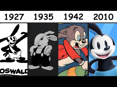 The Evolution of OSWALD THE LUCKY RABBIT - Disney’s Original Mickey - 95 Years | Explained in Detail