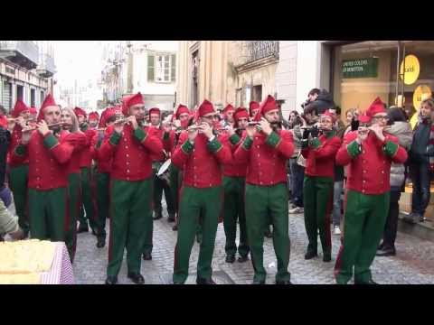 Pifferi e Tamburi al Carnevale d'Ivrea - Epifania 2014