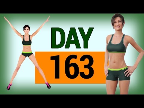 Day 163 - Daily Workout Plan: FAT BURN AT HOME (102 Calories)