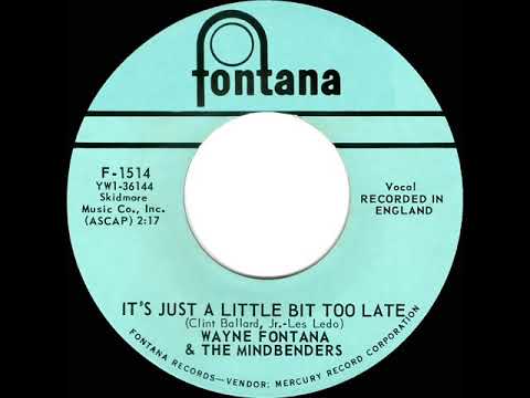 1965 HITS ARCHIVE: It’s Just A Little Bit Too Late - Wayne Fontana & The Mindbenders