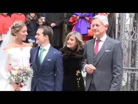Josema Yuste, emocionado en la boda de su hija Ana