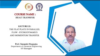 Lecture 22 : The Flat Plate in Parallel Flow - Hydrodynamics and Momentum Transfer