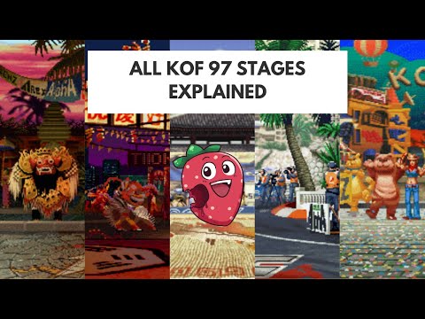 All King of fighters 97 stages explained - YouTube