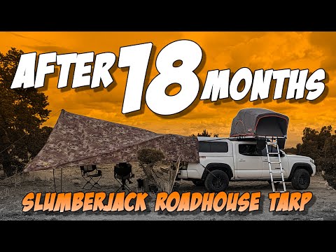 Slumberjack Roadhouse Tarp - Gear Review in Under 2