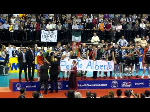 CEV Champions League Final Four - Trentino Betclic - Zenit Kazan 3-1 (27.03.2011) - Premiazione