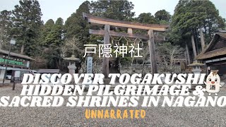 Solo Travel ✈️ | Day Trip to Nagano Mountains, Togakushi Silent Travel Diary | Spring 2025 Japan 🌸