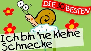 Ich bin´ne kleine Schnecke - Bewegungslieder zum Mitsingen || Kinderlieder