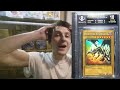 Yu Gi Oh 10 000 Red Eyes Black Label BGS 10 Pristine Transaction Reaction Investing Future Of LOB