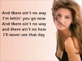 Forever and For Always- Shania Twain (Lyrics ...