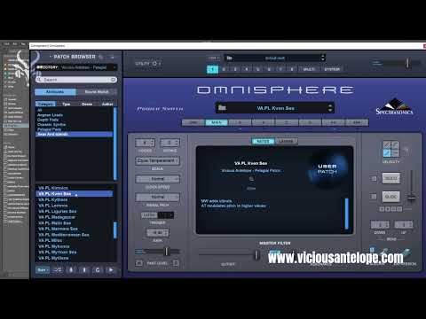 150 Free Omnisphere Presets - Vicious Antelope - Pelagial - Inspired by Vangelis presets highlights