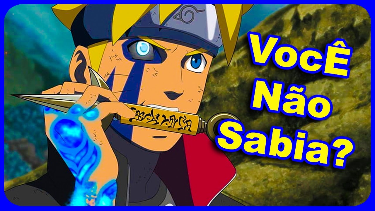 Fatos que você PRECISA saber sobre BORUTO (Parte.1) I Curiosidades