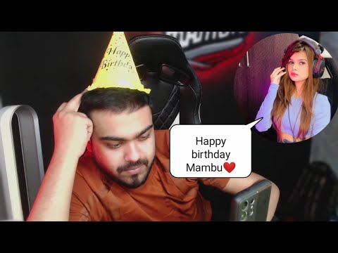 Krutika wishes Mamba on his birthday on live stream | Mamba and Krutika