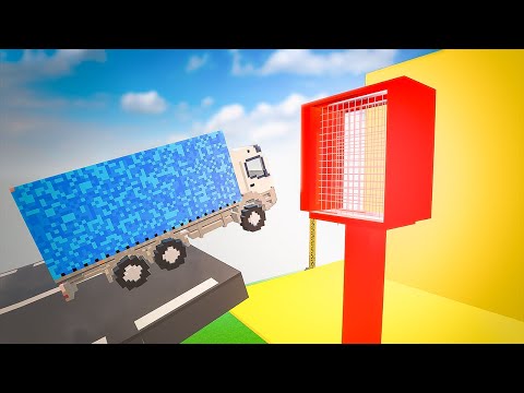 Cars vs Powerful Laser Wall | Teardown