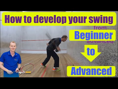Squash analysis - Beginner to advanced forehand drive