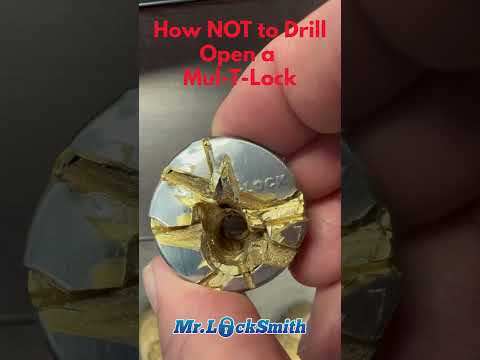 Wie man ein Mul-T-Lock NICHT aufbohrt | Mr. Locksmith