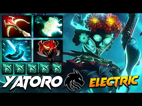 Yatoro Muerta Electro Ownage - Dota 2 Pro Gameplay [Watch & Learn]