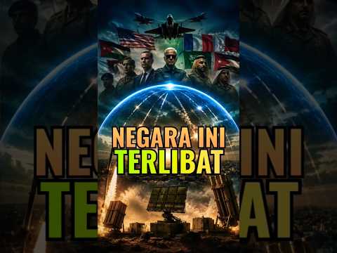🔴 ADA TEMBOK ARAB PELINDUNG ISRAEL DARI IRAN⁉️ #shortvideo #shortsfeed #geopolitics #iran