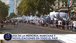 Download lagu DÍA DE LA MEMORIA I Marchas y movilizaciones en d... mp3