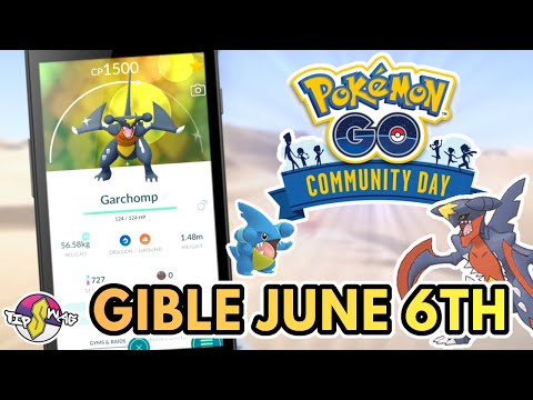 GARCHOMP COMMUNITY DAY CONFIRMED! | POKEMON GO