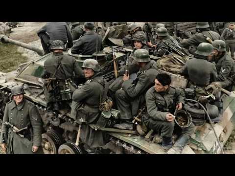 Exclusive footage. Battle of Rhzev "Meatgrinder" 1942-43 in Color [HD]. Heavy Combat footage WW2.